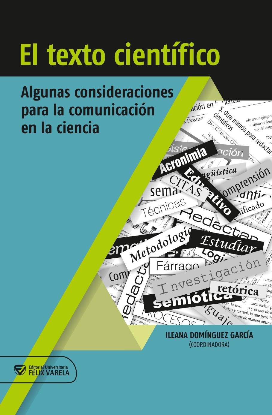 El texto científico: algunas consideraciones para la comunicación en la ciencia